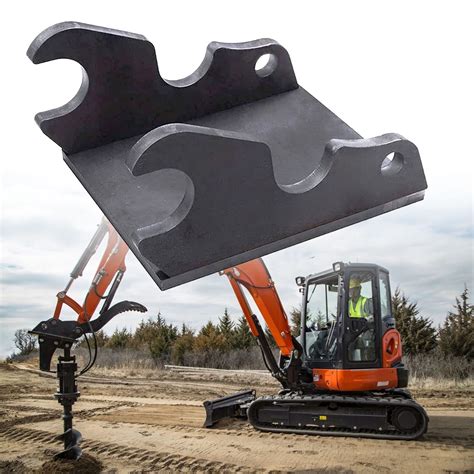 mini excavator quick attach